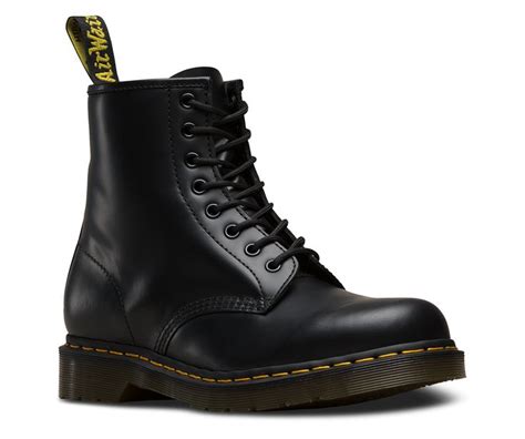 dr martens history philosophy  iconic products smooth leather boots leather lace