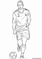 Varane Fifa Coloring Cup Pages Raphael Football Printable sketch template