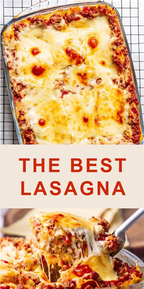 classic lasagna  bechamel sauce   easy pasta recipes beef recipes recipes