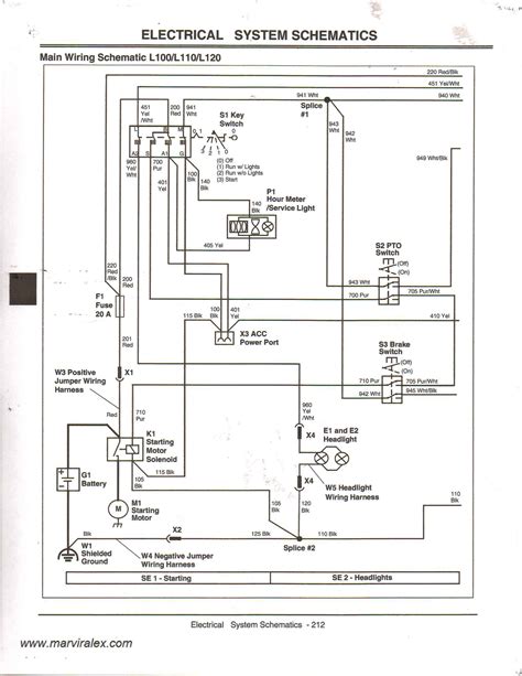 john deere  schematic  wiring diagram