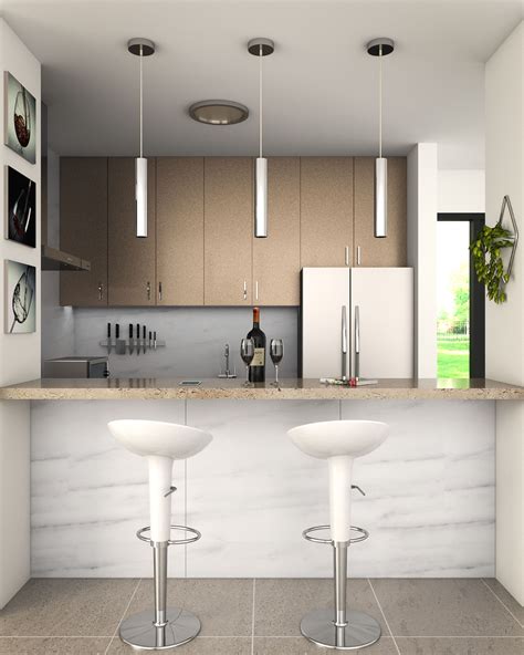 brown white kitchen design roomdsigncom