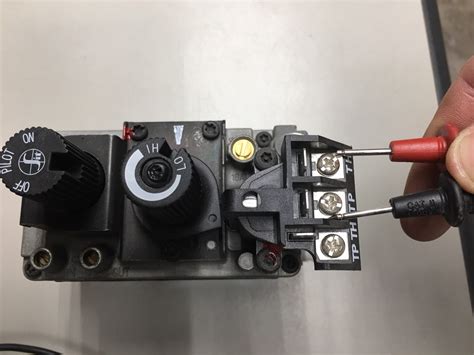 test  main control valve  gas fireplace repair