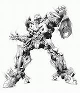 Transformers Bumblebee Drawing Prime Bumble Rendition Modules Ted Mininni sketch template