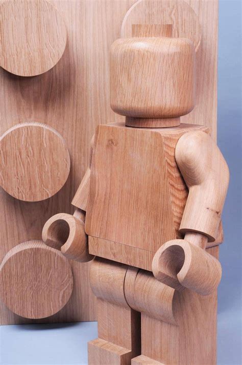 beautiful wooden lego fubiz media