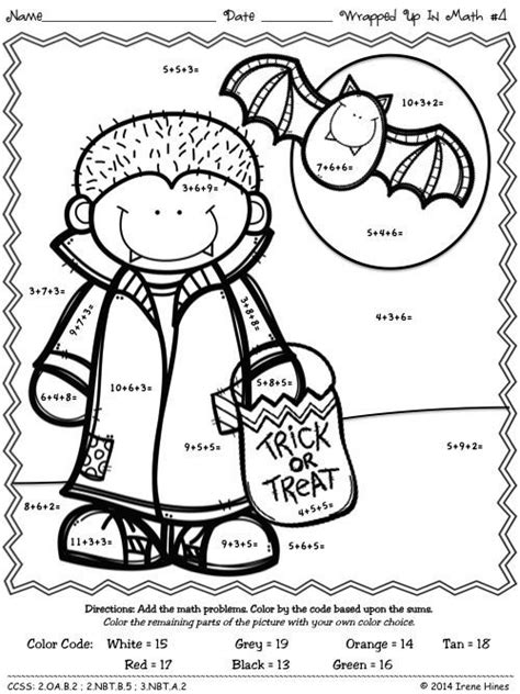 image  halloween addition color  number printables coloring home