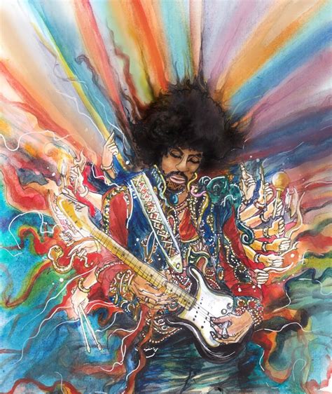 Jimi Hendrix Jimi Hendrix Art Hendrix Jimi Hendrix