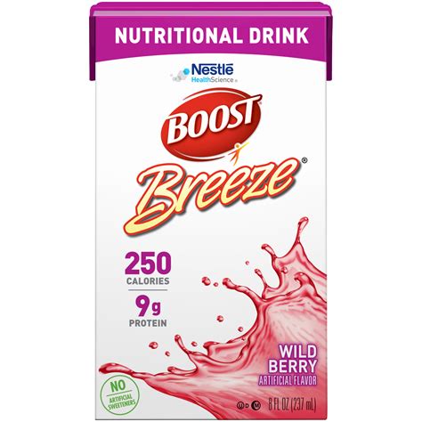 nestle boost breeze nutritional drink  oz carton  ct walmartcom