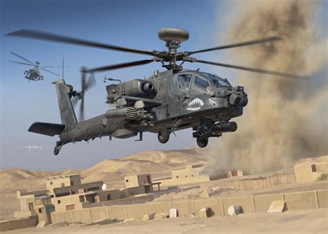 Boeing Ah 64 Apache Full Hd Wallpaper And Background