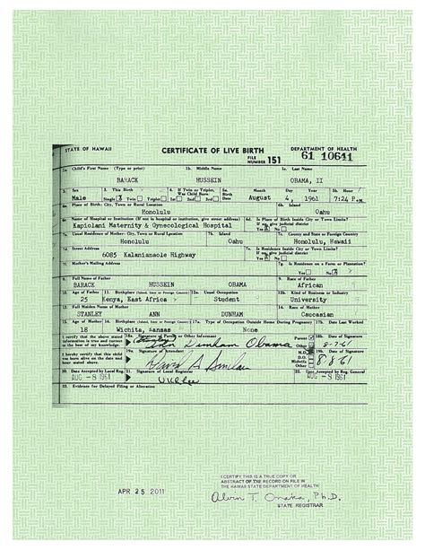 barack obamas long form birth certificate public intelligence