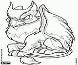 Griffon Coloring Neopets Eyrie Designlooter 250px 06kb sketch template