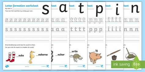 letter formation worksheets phase  handwriting letter