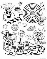 Coloring Pages Scentos Games Fun Time Kids sketch template