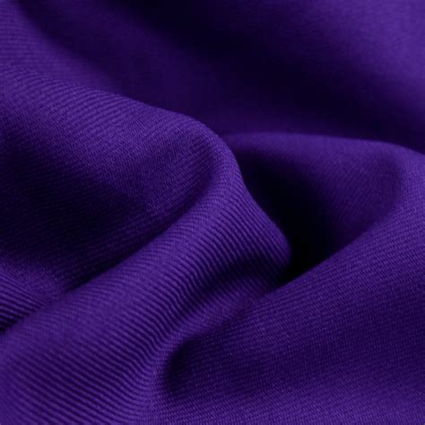 delaney bright purple polyester gabardine fabric   yard etsy