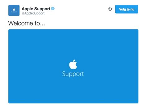 apple klantenservice nu op twitter voor vragen en tips