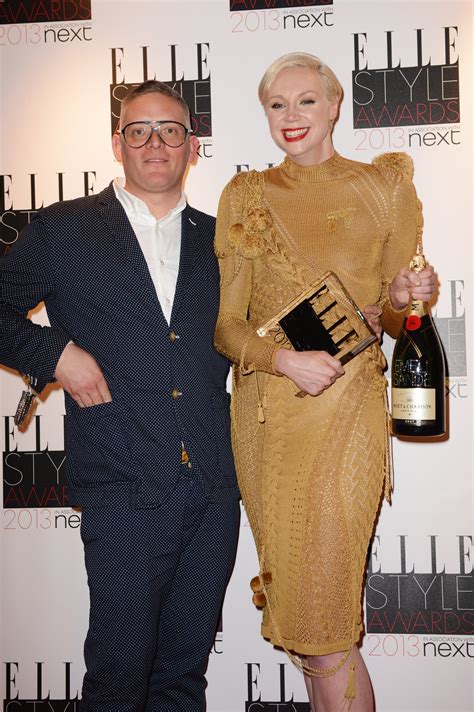 Gwendoline Christie Isnt Just Giles Deacons Girlfriend Shes His Muse