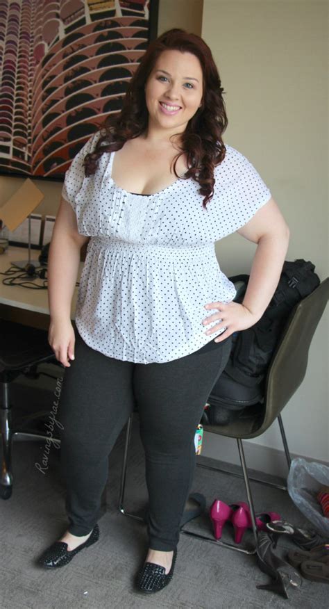 Plus Size Ootd Polka Dot Blouse And Loafers Sarah Rae Vargas