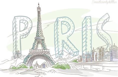 paris france french cute illustration lindo paris