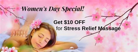 national women s day massage offer at massage forever learn more at