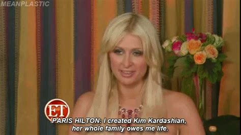 paris hilton gently reminds us that it was her that made kim kardashian