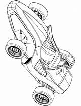 Kart Go Car Race Coloring Pages Printable Categories sketch template