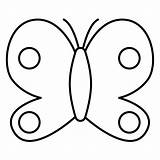 Mariposa Mariposas Dibujar Cómo sketch template