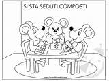 Regole Infanzia Creativi Lavoretti Topolini sketch template