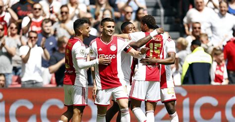ajax wint met   van fc utrecht en mag weer hopen op voorronde champions league nrc