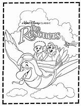 Coloring Rescuers Pages Disney Under Down Contest Movie Paper Kids Dolls Sheets Books Film Colouring Newspaper March Bianca Popular Return sketch template