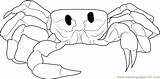 Coloring Crab Looking Pages Coloringpages101 Kids Print sketch template