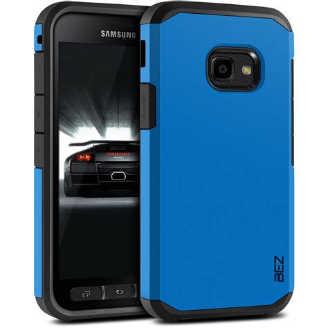 samsung galaxy xcover  case heavy duty shockproof cover blue shock absorbing uk ebay