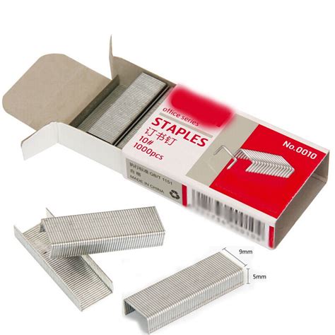 pcs max  xmm staples mini steel staples  office stapler ebay