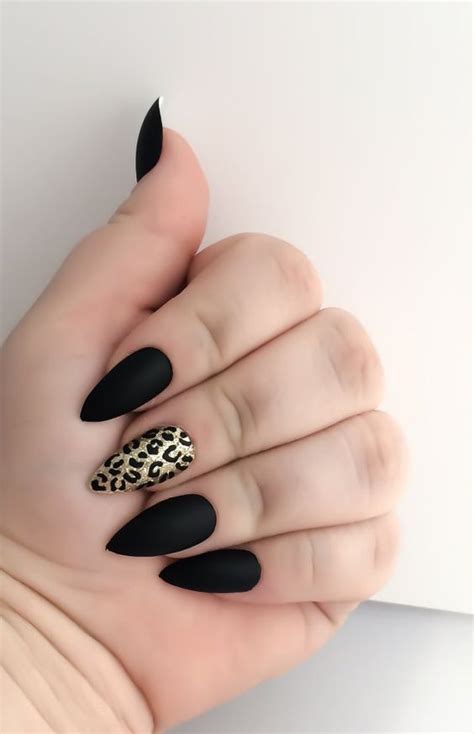 34 black matte coffin nails designs for summer 2019 black acrylic nails nails stiletto nails