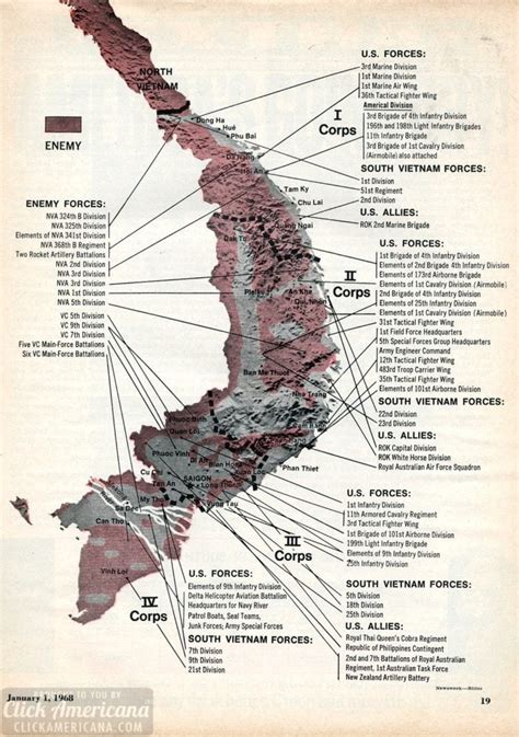 map  vietnam war zones maping resources