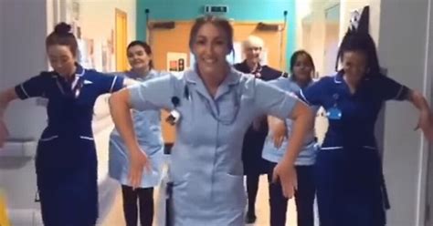 watch nhs nurses dance in tiktok video at new cross hospital