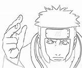 Naruto Yamato Coloring Pages Character Another sketch template