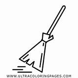 Broom Coloring Pages sketch template