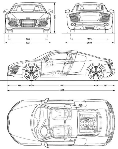 car blueprint blueprint pinterest cars