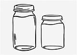 Coloring Clipart Pages Glass Printable Containers Pngkit sketch template