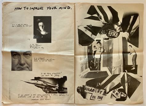 Sex Pistols 1976 ‘anarchy In The Uk’ Tour Newspaper Program Aka