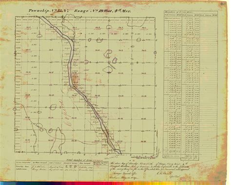 public land survey system map wisconsin township  north range