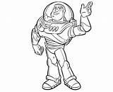 Buzz Coloring Lightyear Pages Face Getcolorings Color sketch template