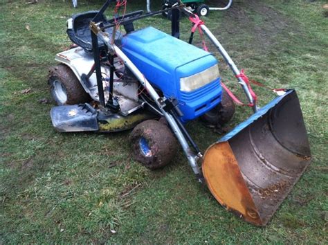 mtd lawn tractor front  loader build  tractor forum lawn tractor tractors lawn