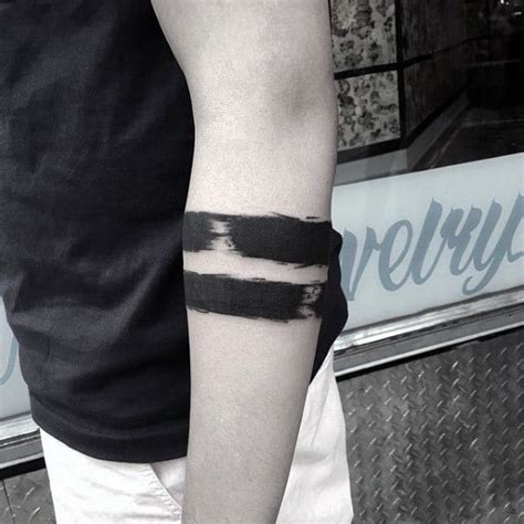 50 Black Band Tattoo Designs For Men Bold Ink Ideas