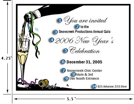 celebration invitation  ticketriver