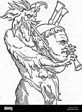 Luther Teufel Dudelsack Kupferstich Holzschnitt Angegriffen Ihn Gespielt Alamy sketch template