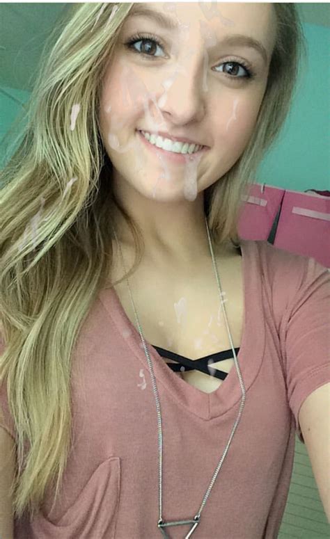 cum covered selfie new girl wallpaper