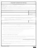 fillable dd form  state  legal residence certificate printable