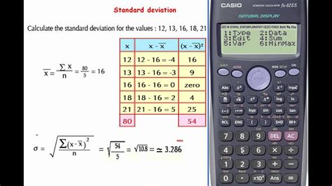 standard deviation calculator calculates the sample and population