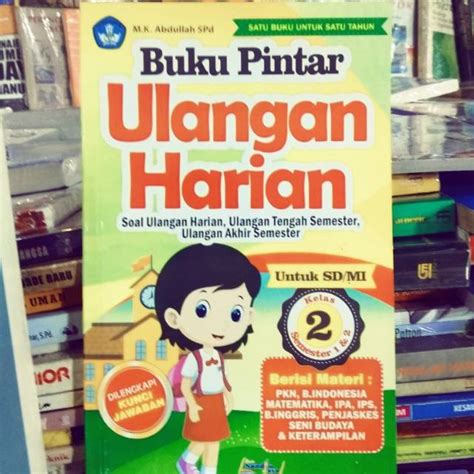 Jual Buku Pintar Ulangan Harian Kelas 2 Sd Shopee Indonesia