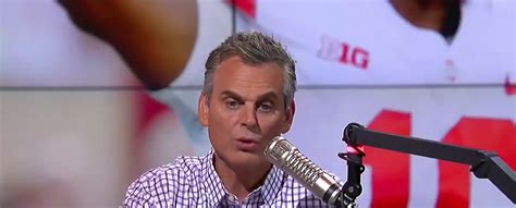 fox sports host colin cowherd  ohio state looked     team